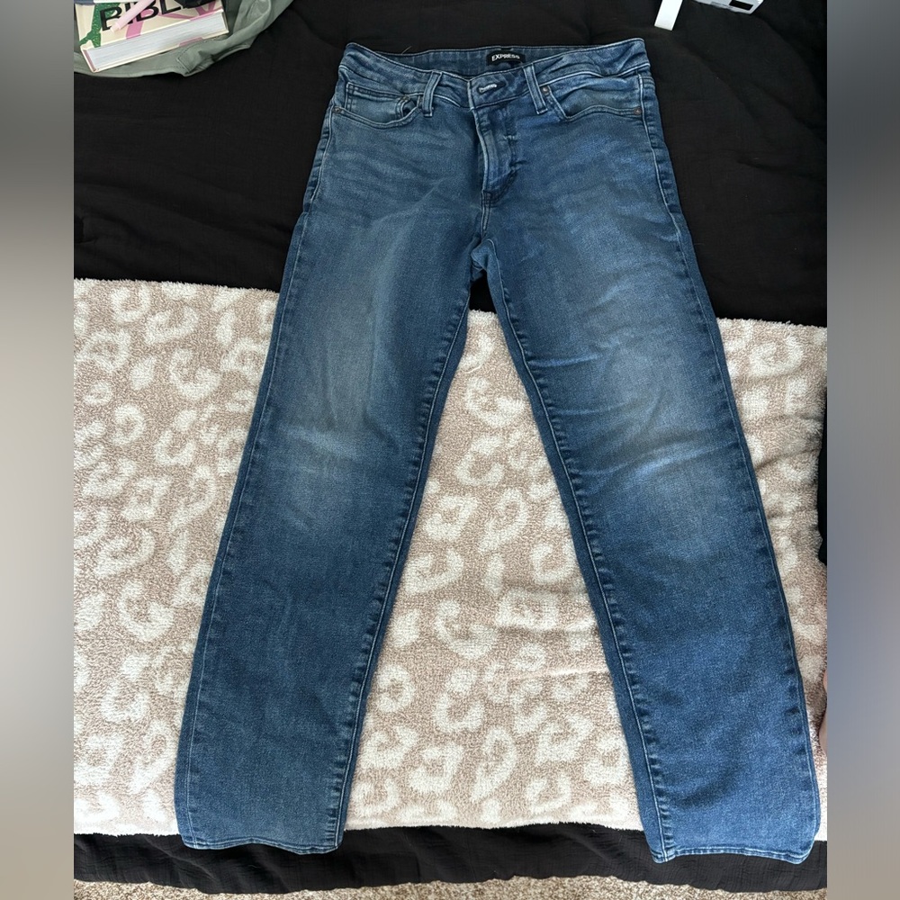 Express Men's Slim Blue Jeans